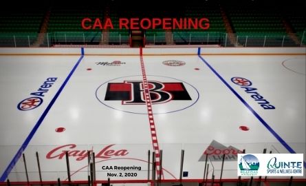 ice surface in arena