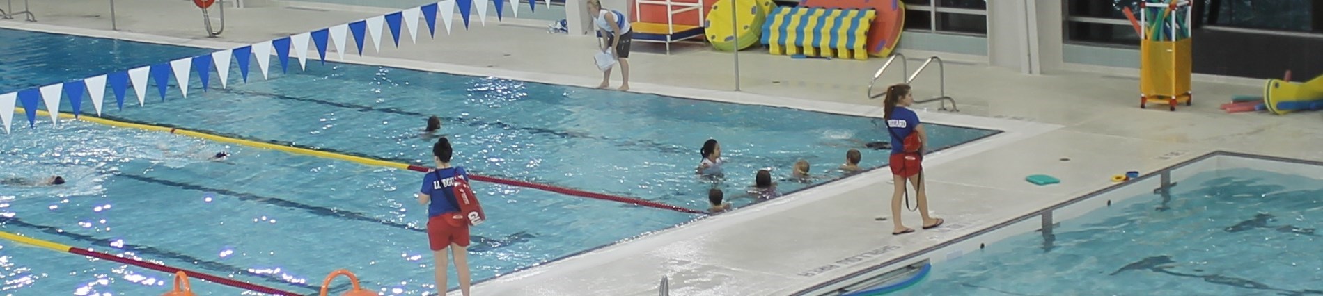 Pool deck at QSWC.