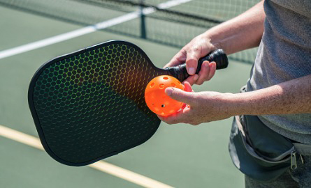 paddle with ball