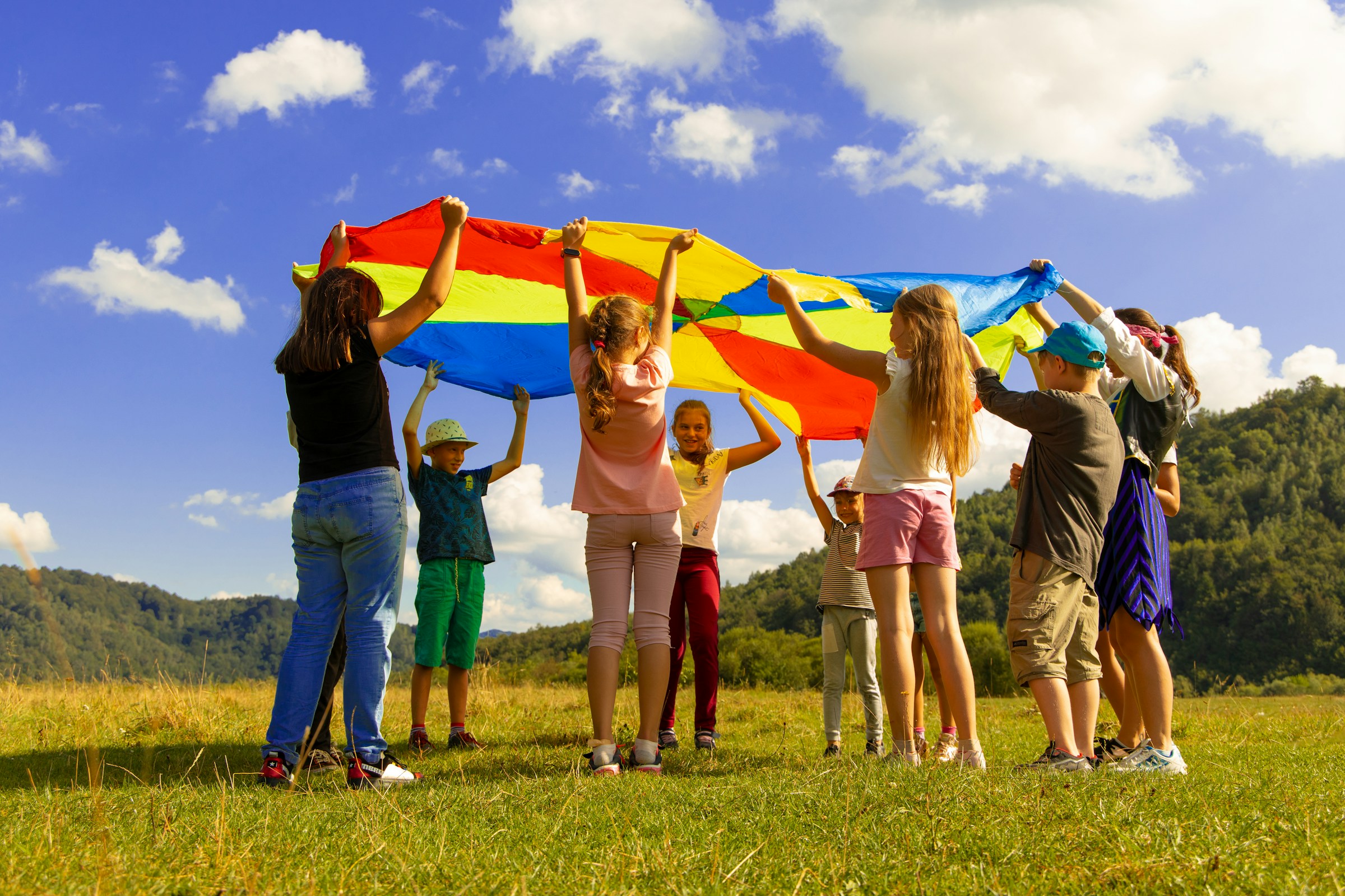 kids playing
