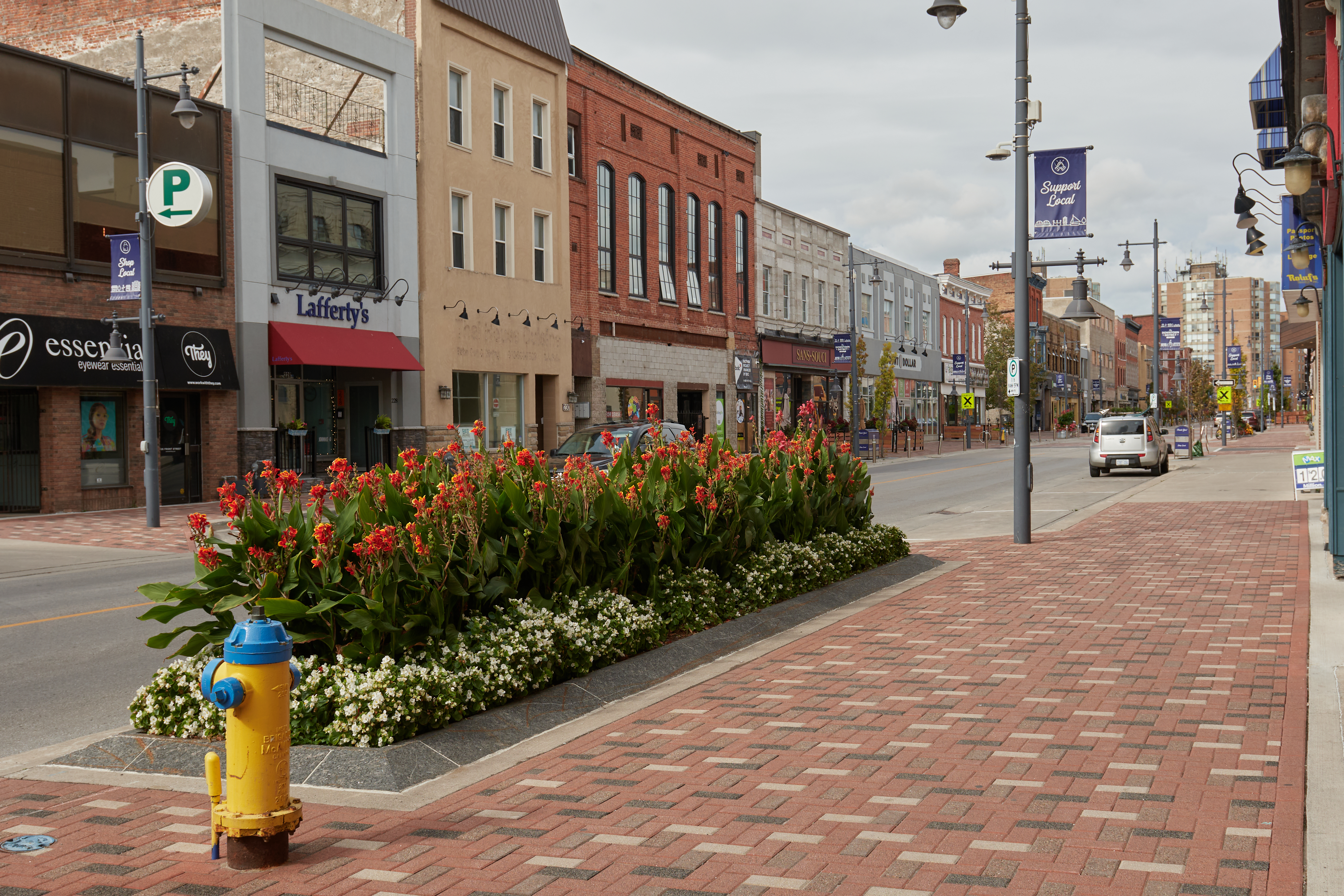 Street view of downtown Belleville